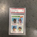 1977 Topps Rookie Infielders PSA 9