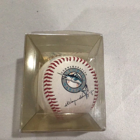 Florida Marlins Commemorative Baseball