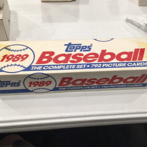 1989 Topps - Baseball - Complete Set