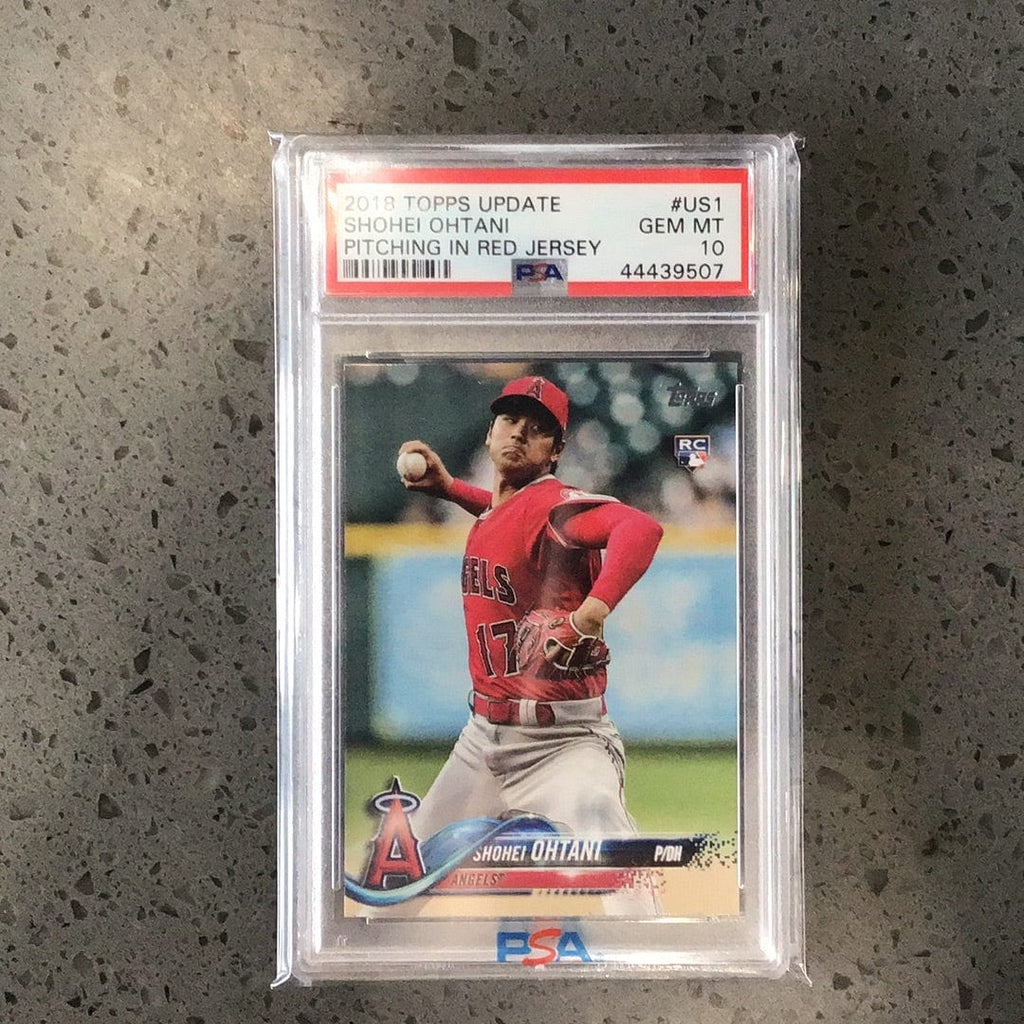 PSA 10 • Shohei Ohtani RC “Red Jersey” - 2018 Topps Update