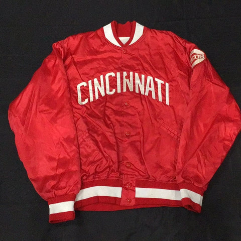 Cincinnati Reds Snap Up Vintage Jacket Adult Large