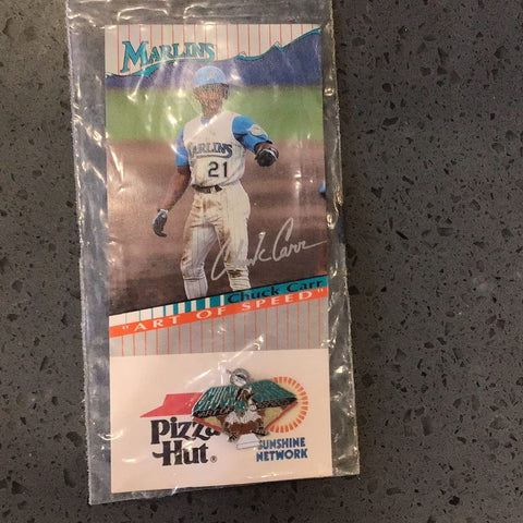 Chuck Carr Florida Marlins Pin