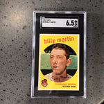 1959 Topps Billy Martin SGC 6.5 (2292)