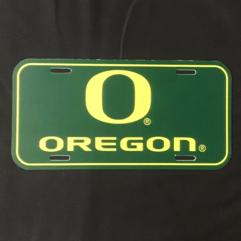 License Plate - College - Oregon Ducks