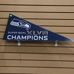 Team Pennant - Football - Seattle Seahawks Super Bowl XLVIII Champs