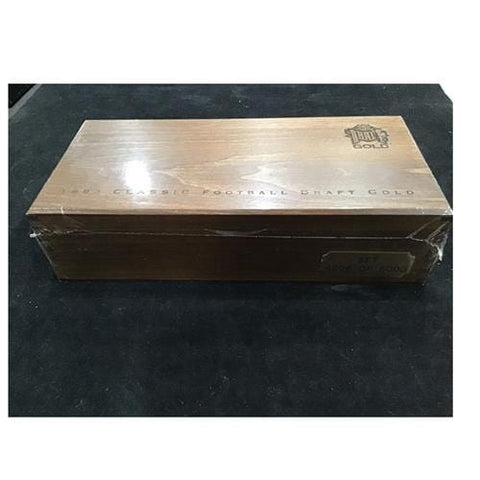 1993 Classic Football Draft Gold - Football - Sealed Set 4206 of 5000 Wooden Box