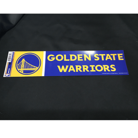 Bumper Sticker - Basketball - Golden State Warriors