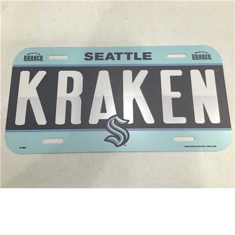 License Plate - Hockey - Seattle Kraken
