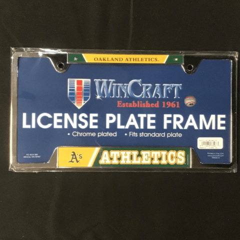 License Plate Frame - Baseball - Oakland Athletics