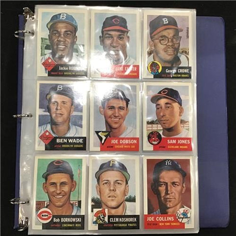 1953 Topps - Baseball - Complete Reprint Set 1-337