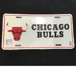 License Plate - Basketball - Chicago Bulls - Metal