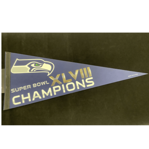 Team Pennant - Seattle Seahawks - Super Bowl XLVIII Champions