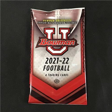 2021-22 Bowman University - Football - Single Hobby Pack