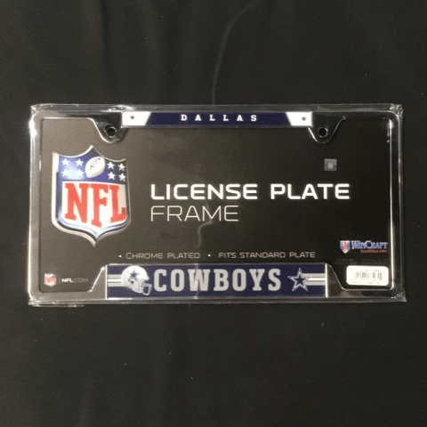 License Plate Frame - Football - Dallas Cowboys