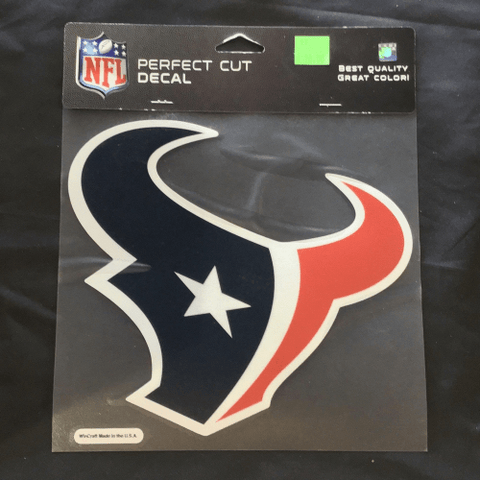 8x8 Decal - Football - Houston Texans