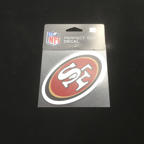 4x4 Decal - Football - SF 49ers