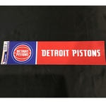 Bumper Sticker - Basketball - Detroit Pistons