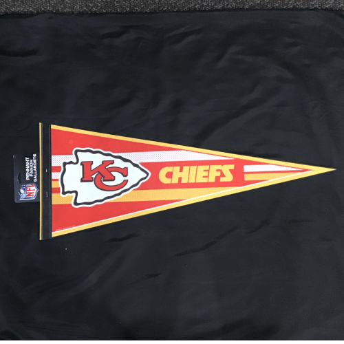 Vintage Kansas City Chiefs Flag Pennant