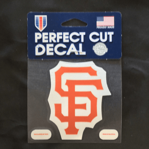 4x4 Decal - Baseball - San Francisco Giants