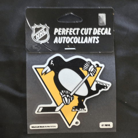 4x4 Decal - Hockey - Pittsburgh Penguins