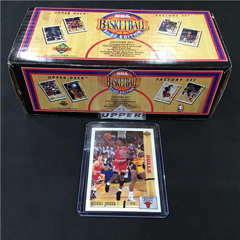 1991-92 Upper Deck Factory Set - Basketball - Complete Set 1-500