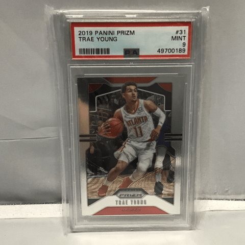 Trae Young 2019 Prizm - Graded Card - PSA 9