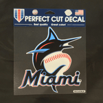 8x8 Decal - Baseball - Miami Marlins