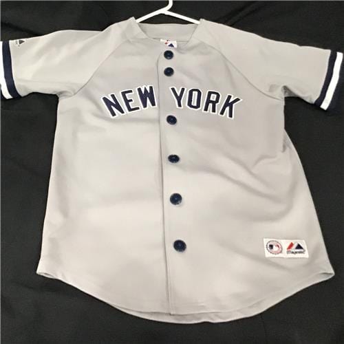 NEW YORK YANKEES MLB BUTTON DOWN DYNASTY STITCHED JERSEY XL