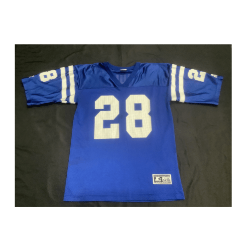 Indianapolis Colts Marshall Faulk #28 - Jersey - Size 48 – Overtime Sports
