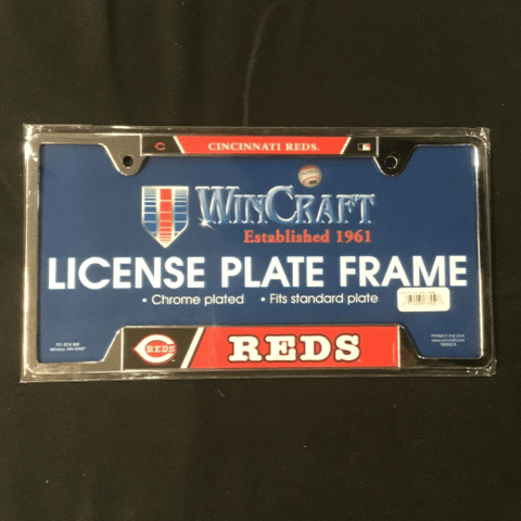 License Plate Frame - Baseball - Cincinnati Reds
