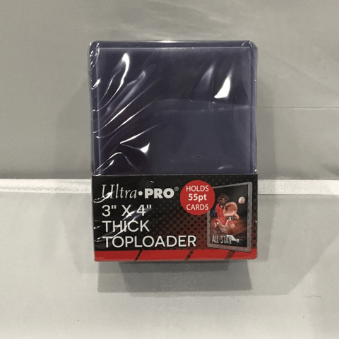 UltraPro 3" x 4" Thick Toploader (55pt)