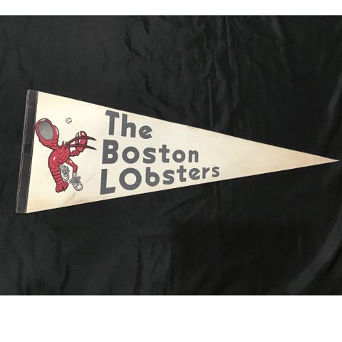Team Pennant - Tennis - The Boston Lobsters Vintage