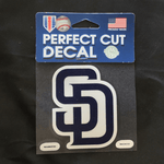 4x4 Decal - Baseball - San Diego Padres