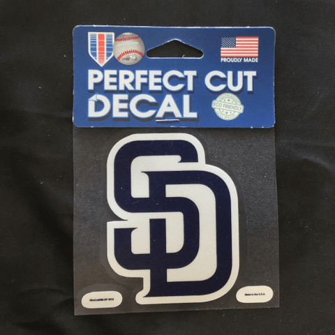 4x4 Decal - Baseball - San Diego Padres