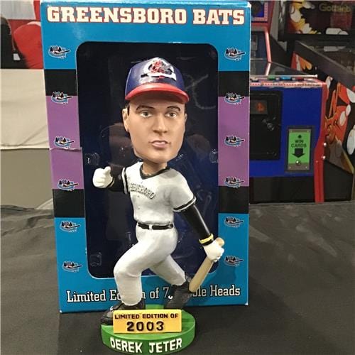 Derek Jeter - Bobblehead - Greensboro Bats 422/2003 – Overtime Sports