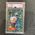 1986 Topps Jerry Rice - Graded Card - PSA 8