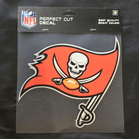 8x8 Decal - Football - Tampa Bay Buccaneers