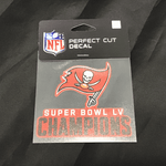 4x4 Decal - Football - Tampa Bay Buccaneers Super Bowl Champions