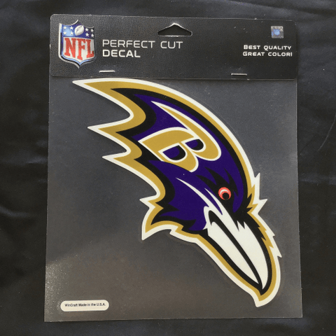 8x8 Decal - Football - Baltimore Ravens