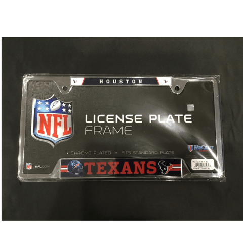 License Plate Frame - Football - Houston Texans