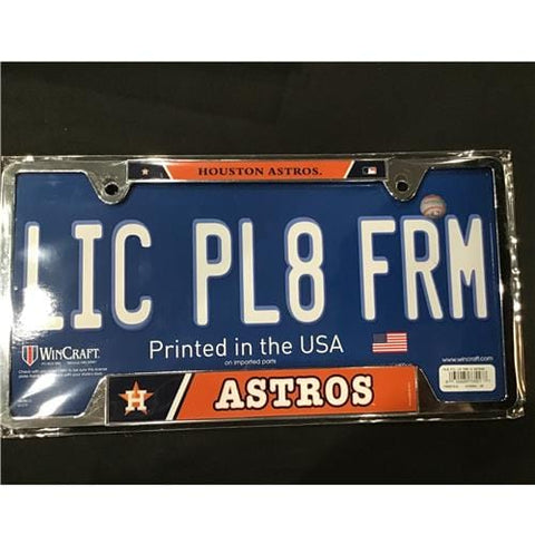 License Plate Frame - Baseball - Houston Astros
