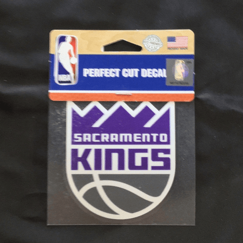 4x4 Decal - Basketball - Sacramento Kings