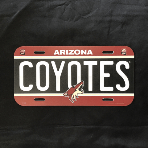 License Plate - Hockey - Arizona Coyotes