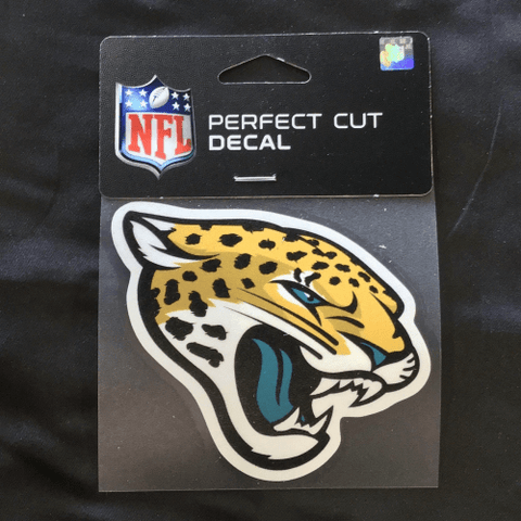 4x4 Decal - Football - Jacksonville Jaguars