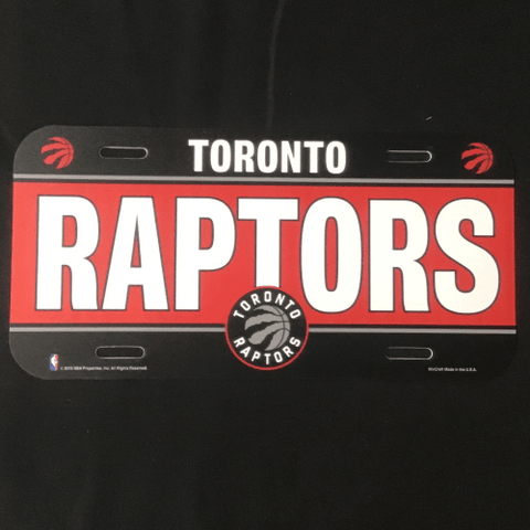 License Plate - Basketball - Toronto Raptors