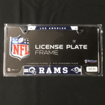 License Plate Frame - Football - LA Rams