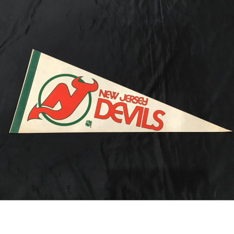 Team Pennant - Hockey - New Jersey Devils Vintage