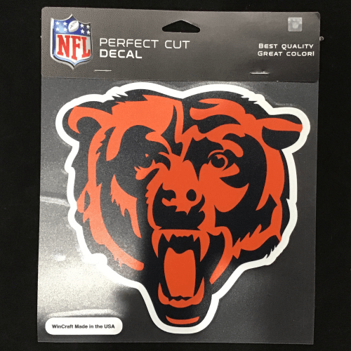 8x8 Decal - Football - Chicago Bears 2 – Overtime Sports