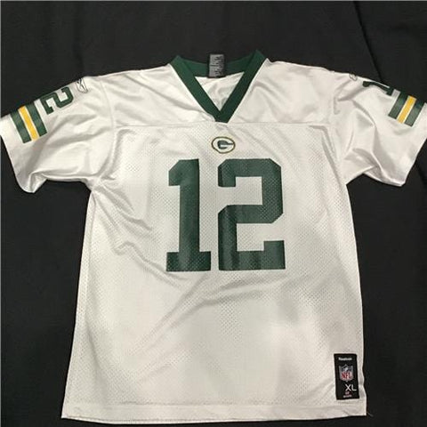 Green Bay packers - Jersey - Rodgers #12 - Youth xl – Overtime Sports