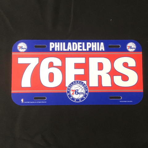 License Plate - Basketball - Philadelphia 76ers